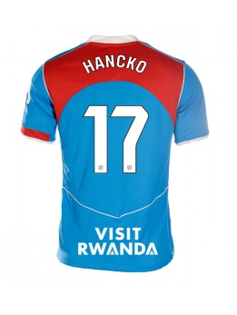 Billige Atletico Madrid David Hancko #17 Tredjedrakt Dame 2025-26 Kortermet